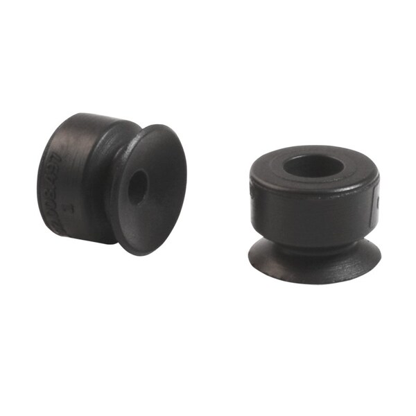 Fipa Flat vacuum cup diam. 8 mm, NBR black 102.008.497.1 - main